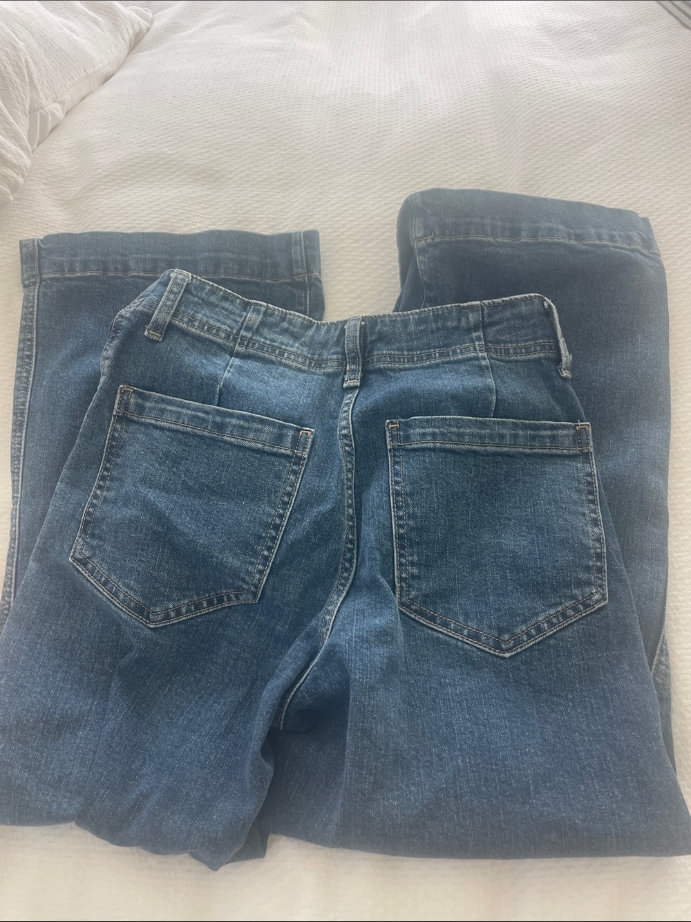 Gap high rise wide leg crop jeans size 26 or 2 - Picture 5 of 5